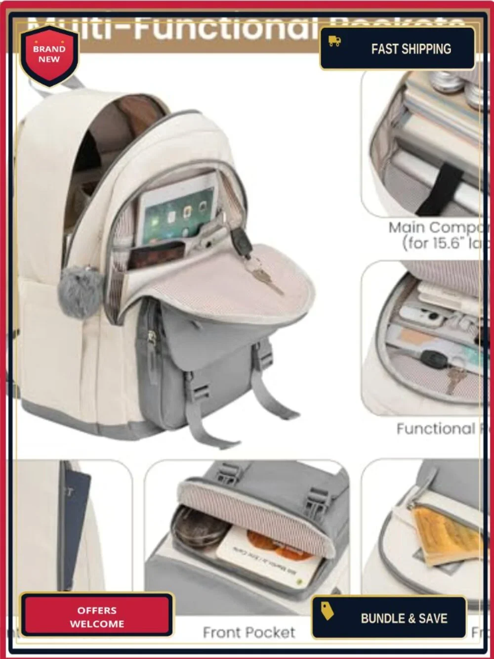 N/A piece backpack